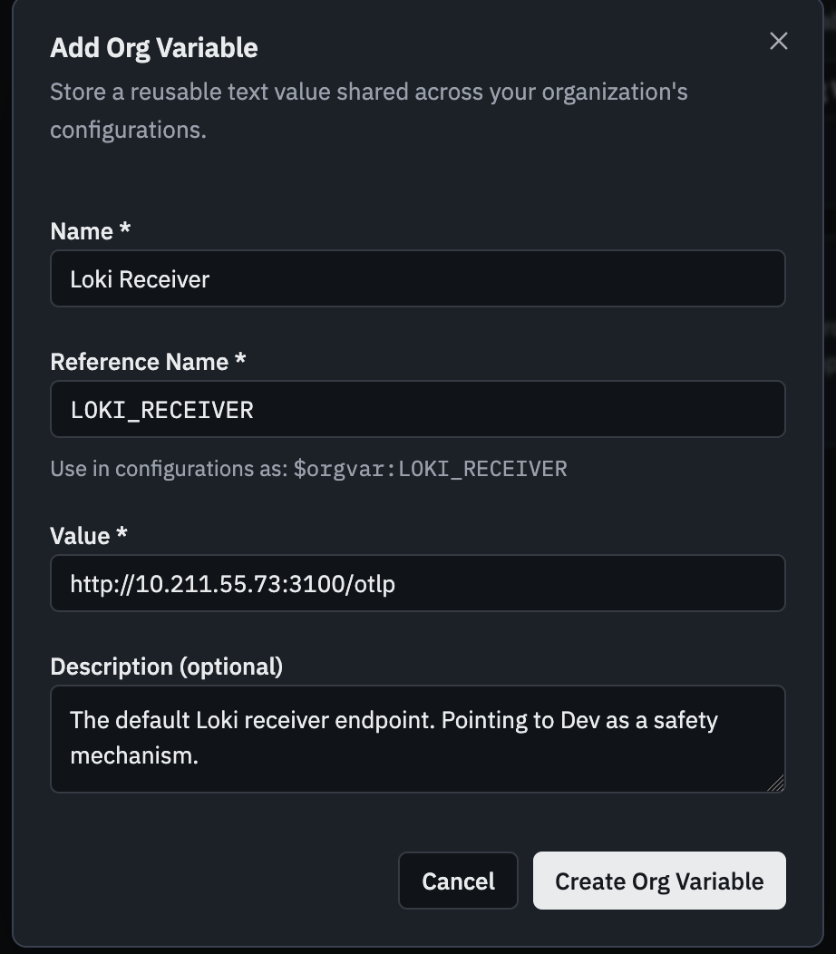 The Telflo Editor - Loki Parameter