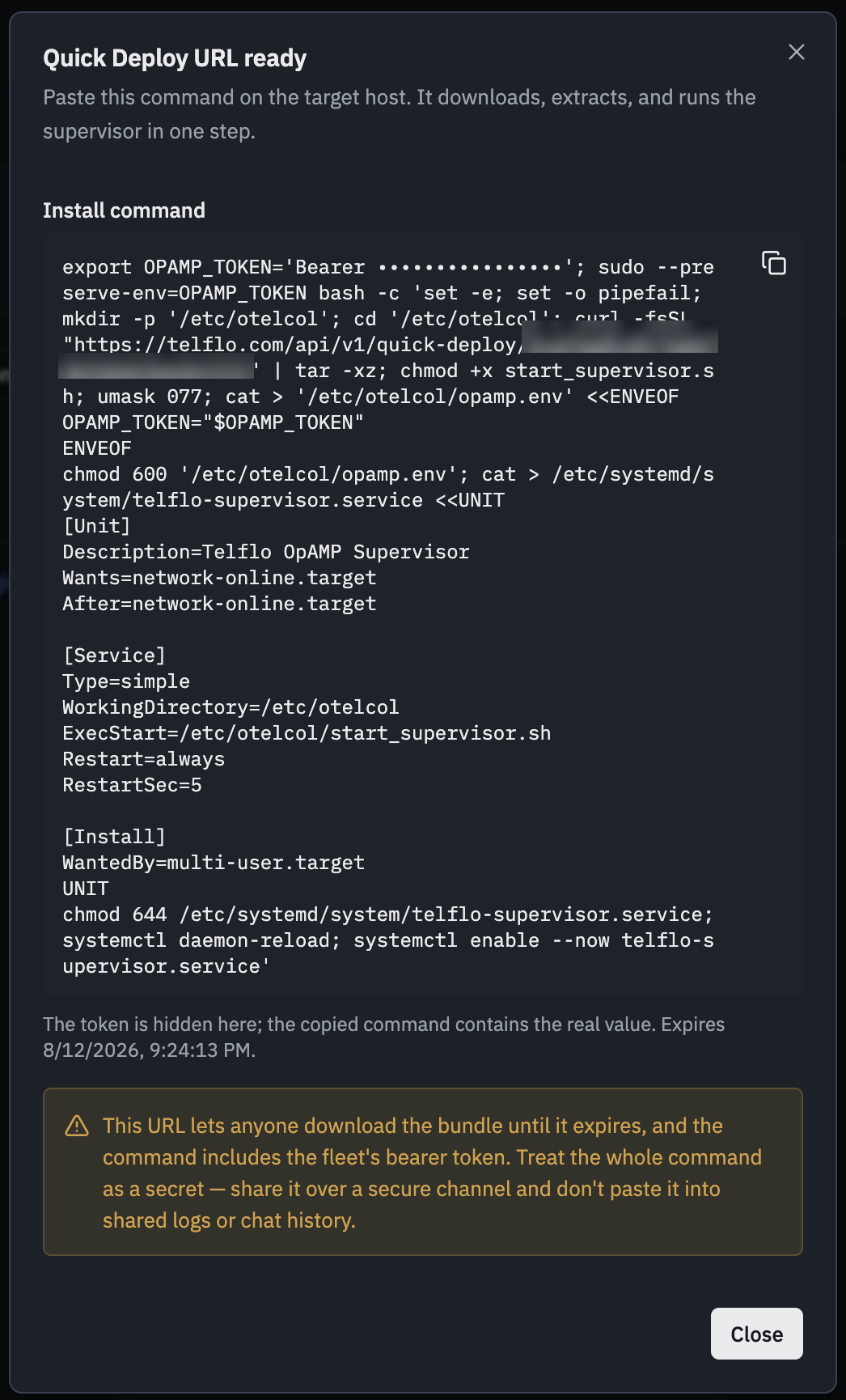 The Telflo Editor - Quick
Deploy